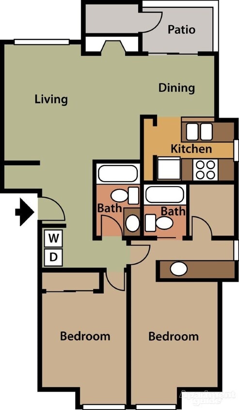 Floor Plan - 2C