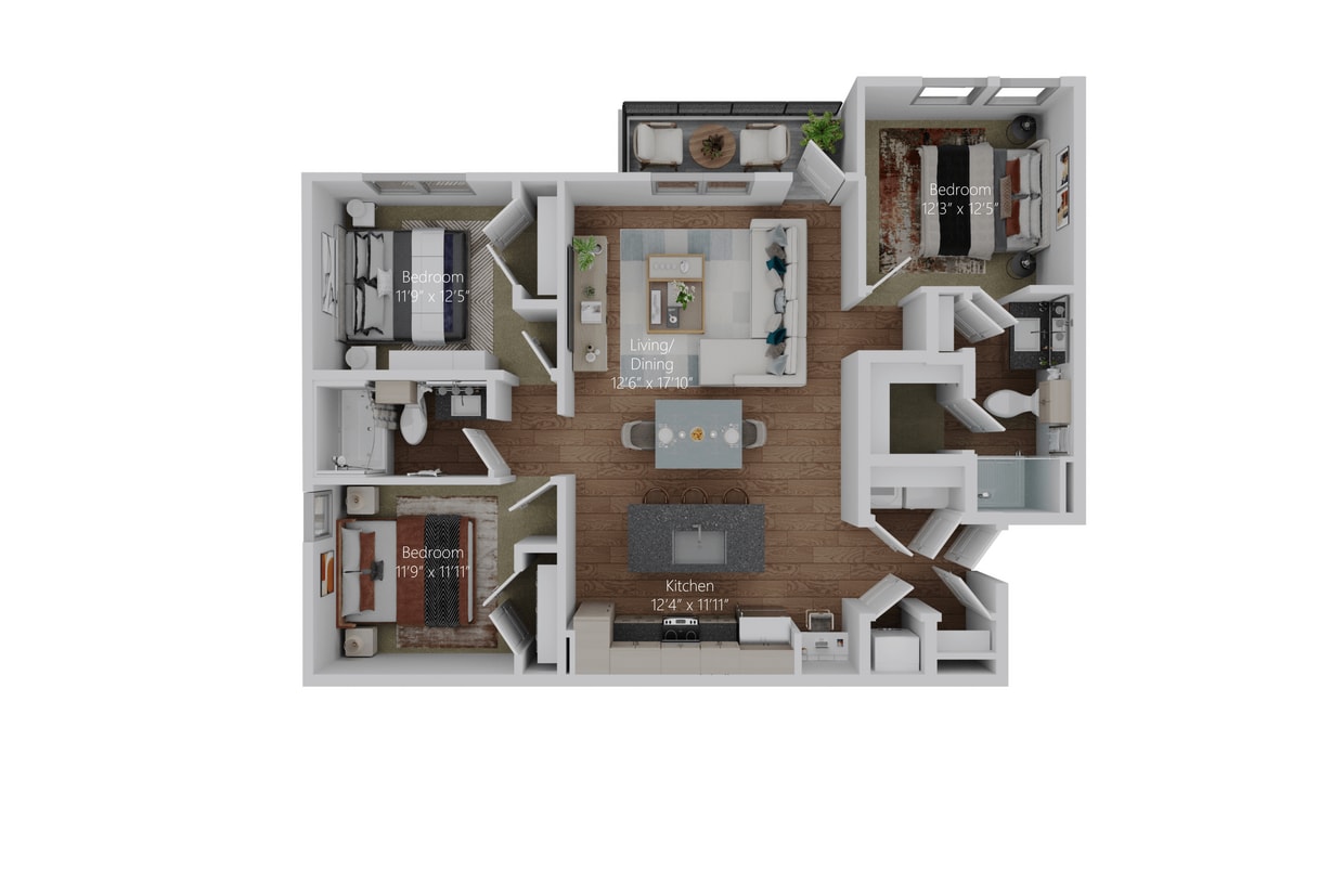 Floor Plan - The Grandiose (Classic C2)