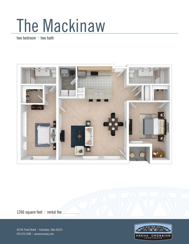 Floor Plan - Mackinaw
