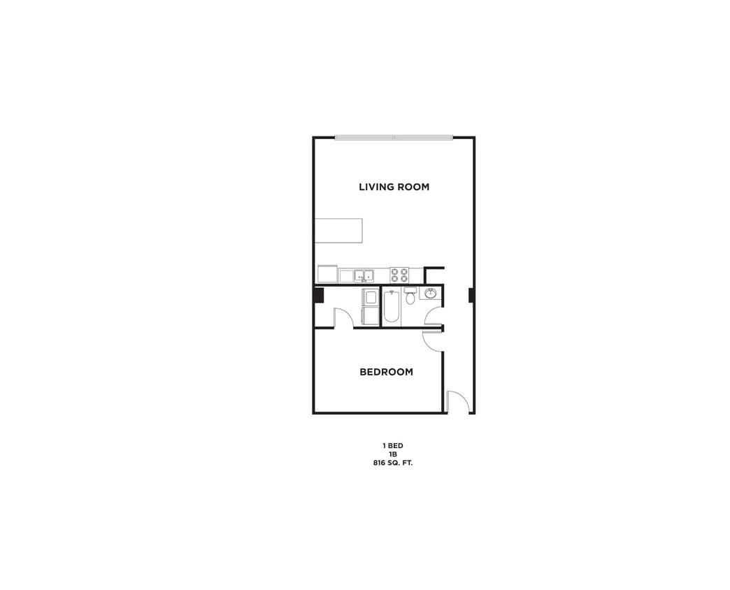 Floor Plan - 1B
