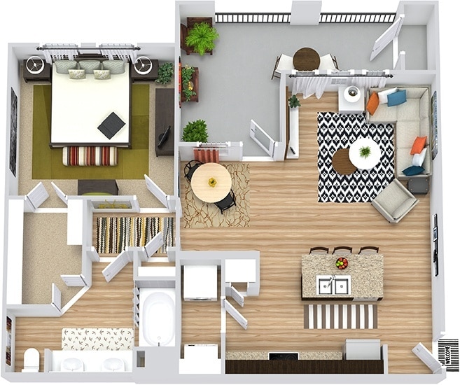 Floor Plan - Angelina with Detached Garage