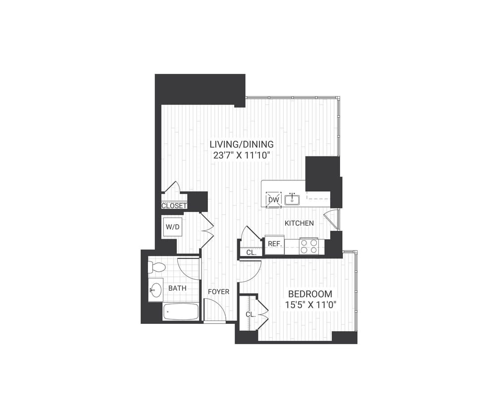 Floor Plan - B401 A7