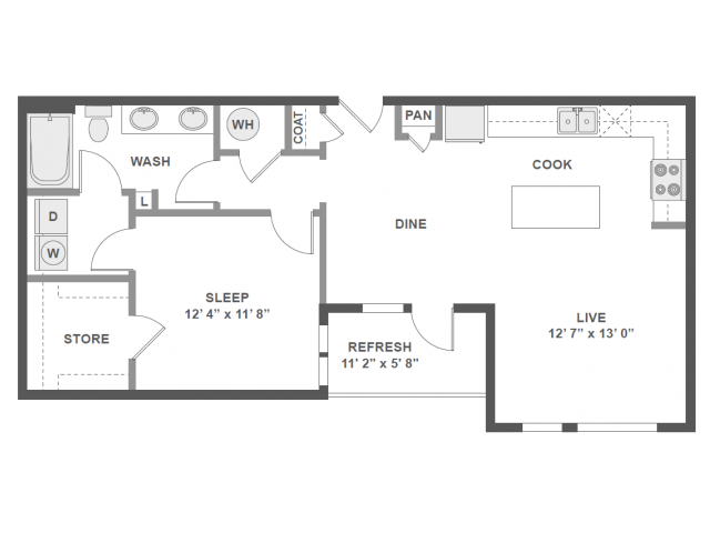 Floor Plan - Paces