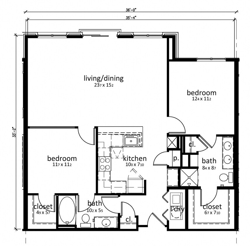 Floor Plan - Rome