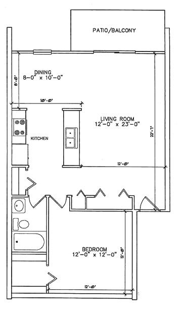 1br/1ba - 1 Bed 1 Bath Deluxe
