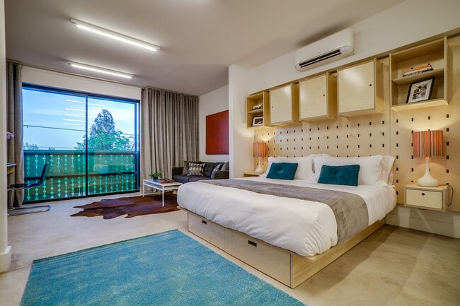 Designed to maximize space and efficient layout Studio units have everything you need with no wasted space. - Bardo Lofts