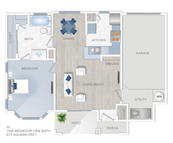 Floor Plan - A1/ A1B