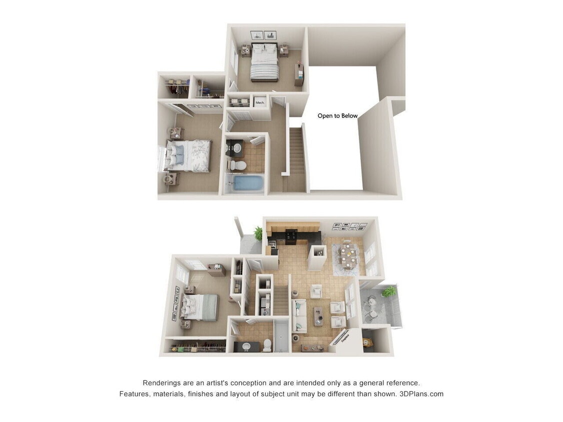 Floor Plan - Summit Premium Townhome