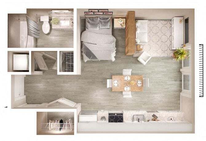 Floor Plan - S1 Balcony