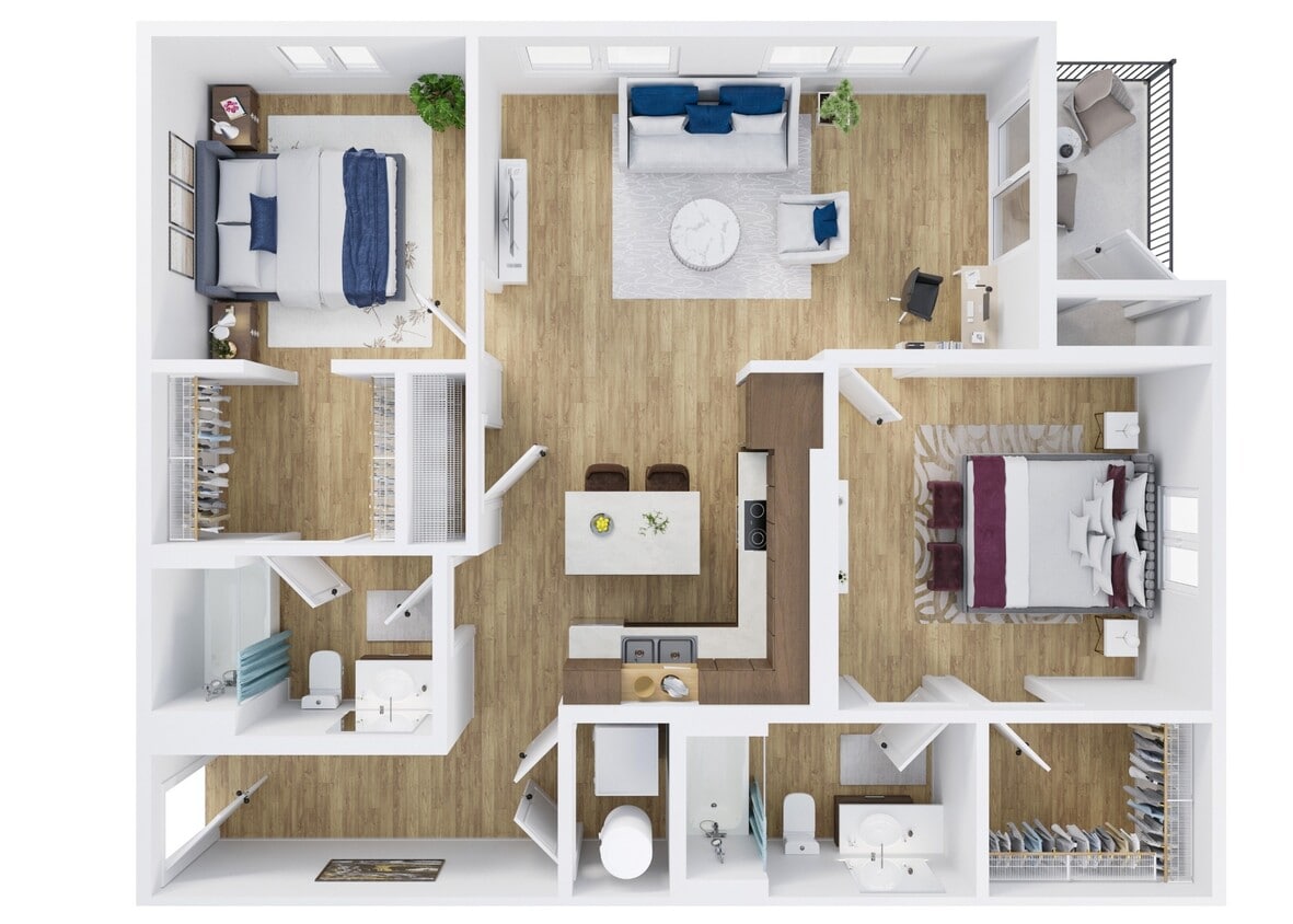 Floor Plan - B3 Alt