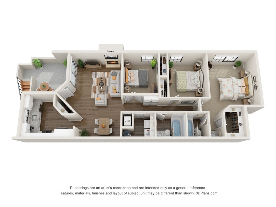 Floor Plan - Residence 6 Luxury