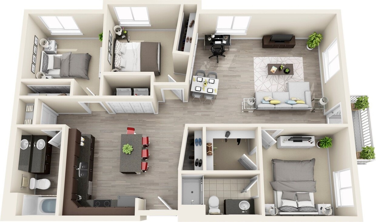 Floor Plan - Zuma (3A)