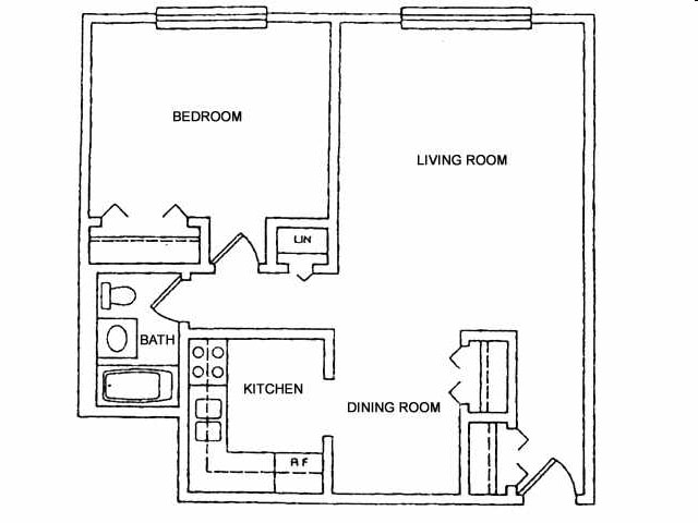 1BR/1BA - 1 Bedroom/1 Bathroom RenovatedR- A1