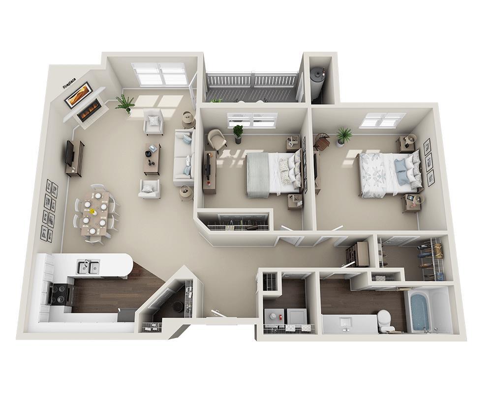 Floor Plan - Cedar 1