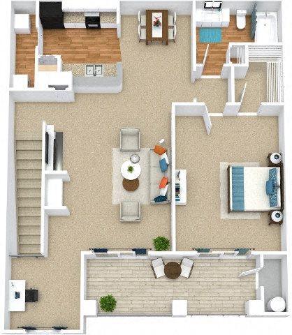 Floor Plan - Springhill - RENOVATED