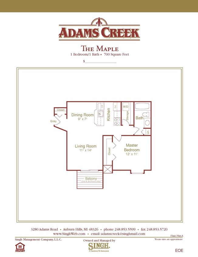 Floor Plan - Maple