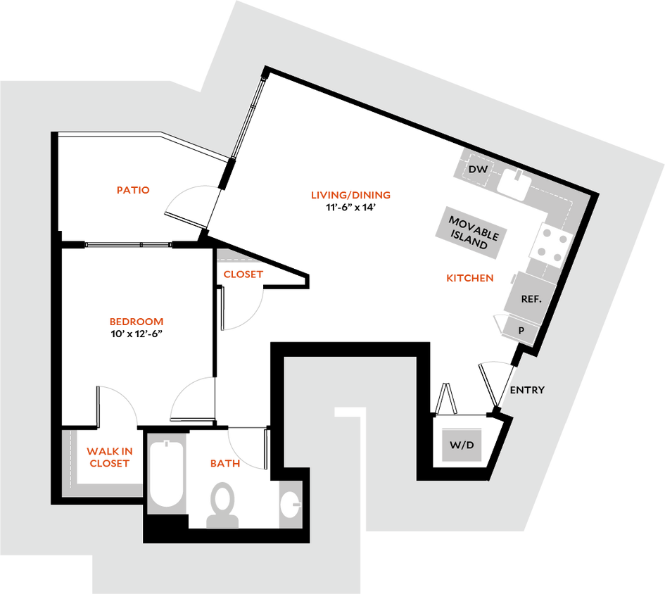 Floor Plan - Plan 1C