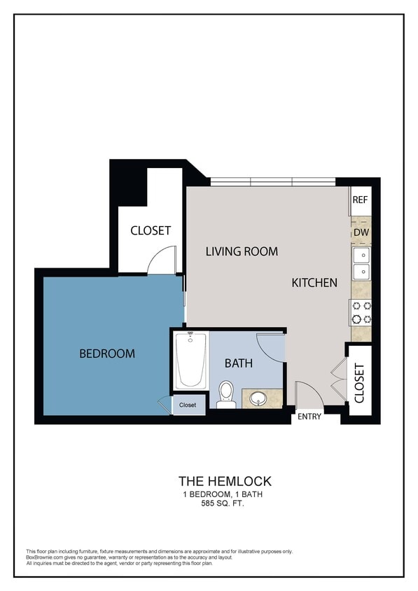 Floor Plan - Hemlock