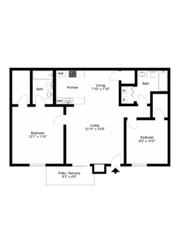 Floor Plan - Oak