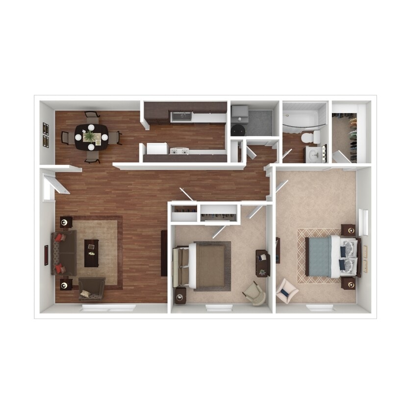 2 Bedroom Apartment - 2 Bedroom Apartment