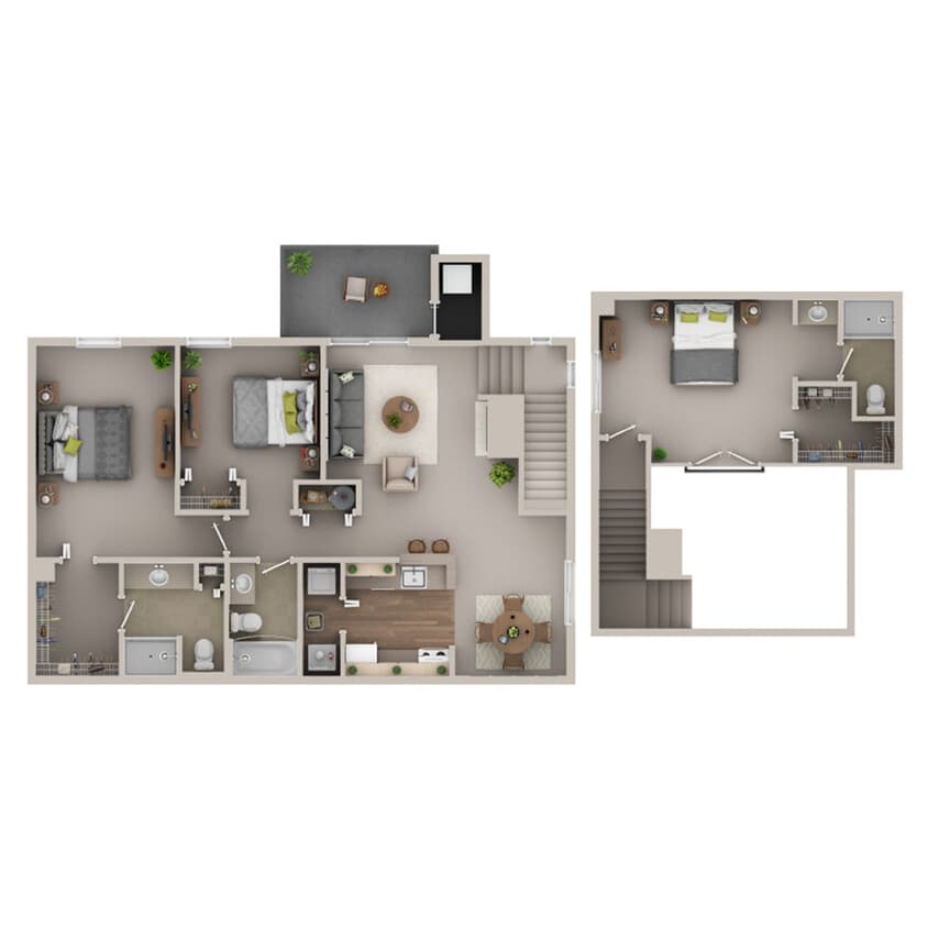 Floor Plan - Worthington Loft