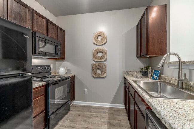 B1 2BR, 2BA - 1,200SF - Kitchen - Elements at Rock Hill