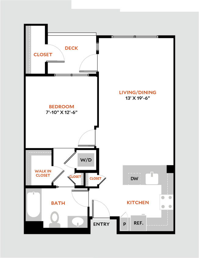 Floor Plan - Plan 1B