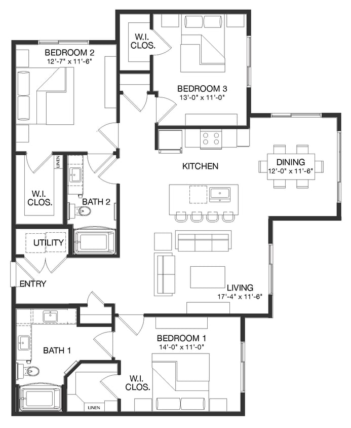 Floor Plan - Hubbard