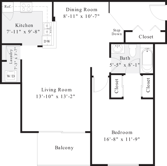 Floor Plan - A4 - Renovated