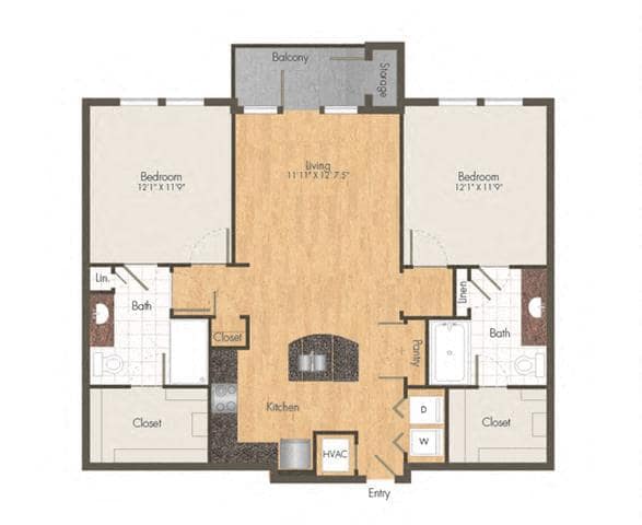 Floor Plan - 2A