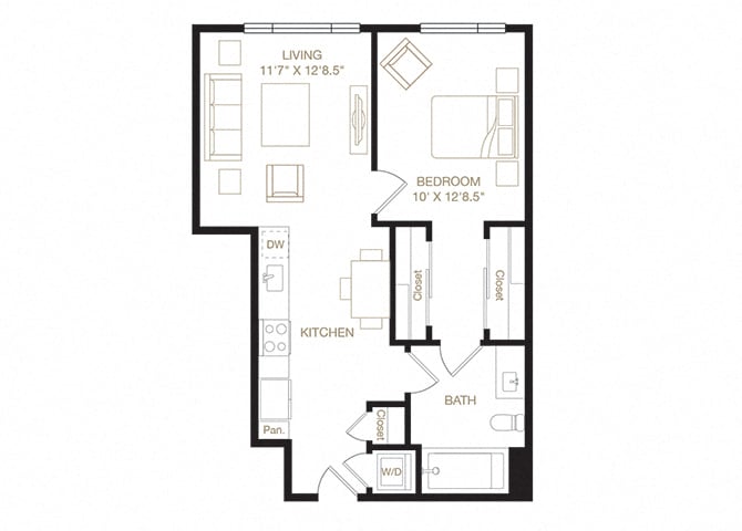 Floor Plan - Uptown