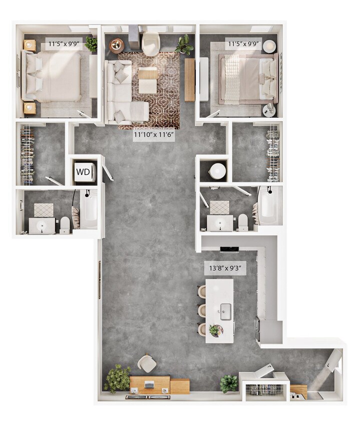 Floor Plan - The Blanc