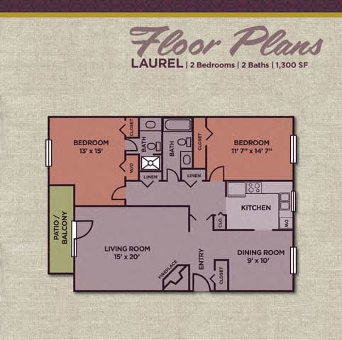 Floor Plan - Laurel (2.20 B)