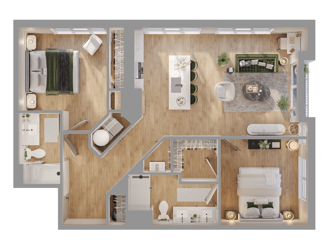Floor Plan - Lewis Premium