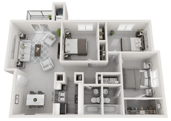 Floor Plan - The Aries