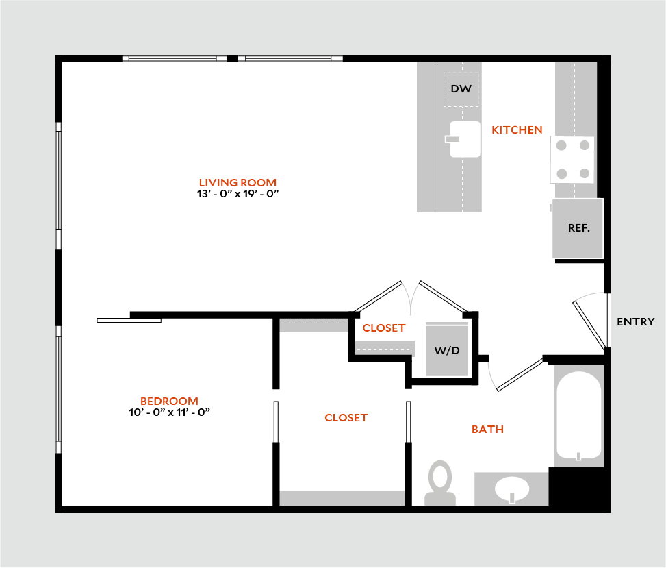 Floor Plan - South 1M