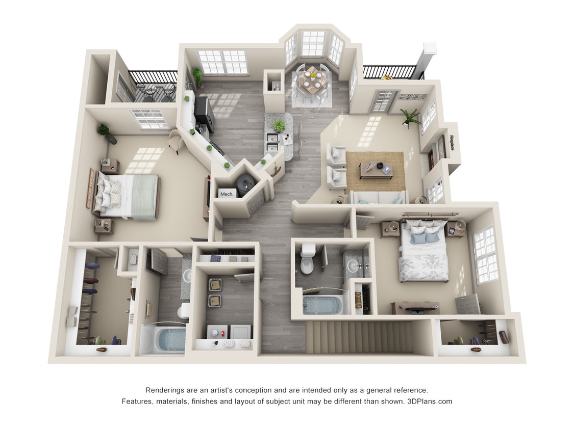 Floor Plan - The Piney Z