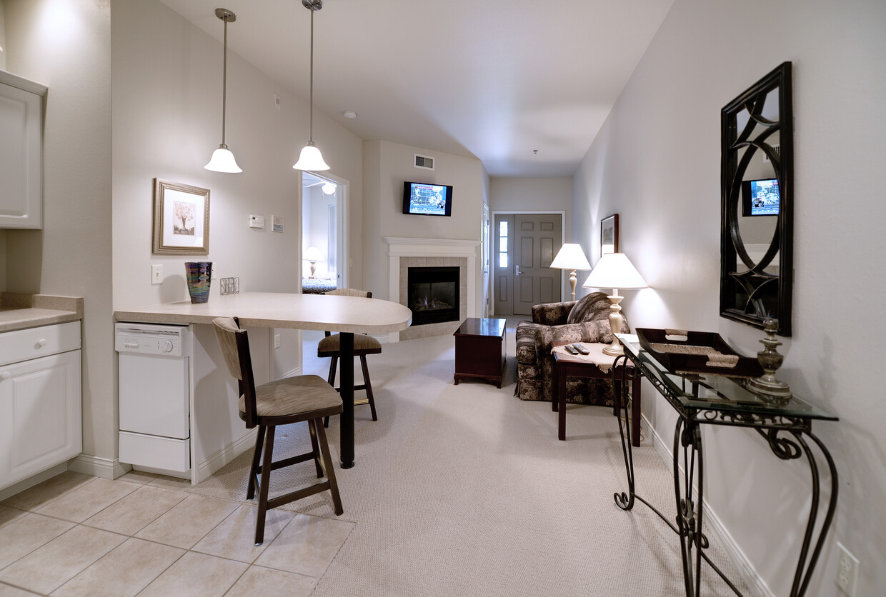 Floor Plan - 1 Bedroom Furnished