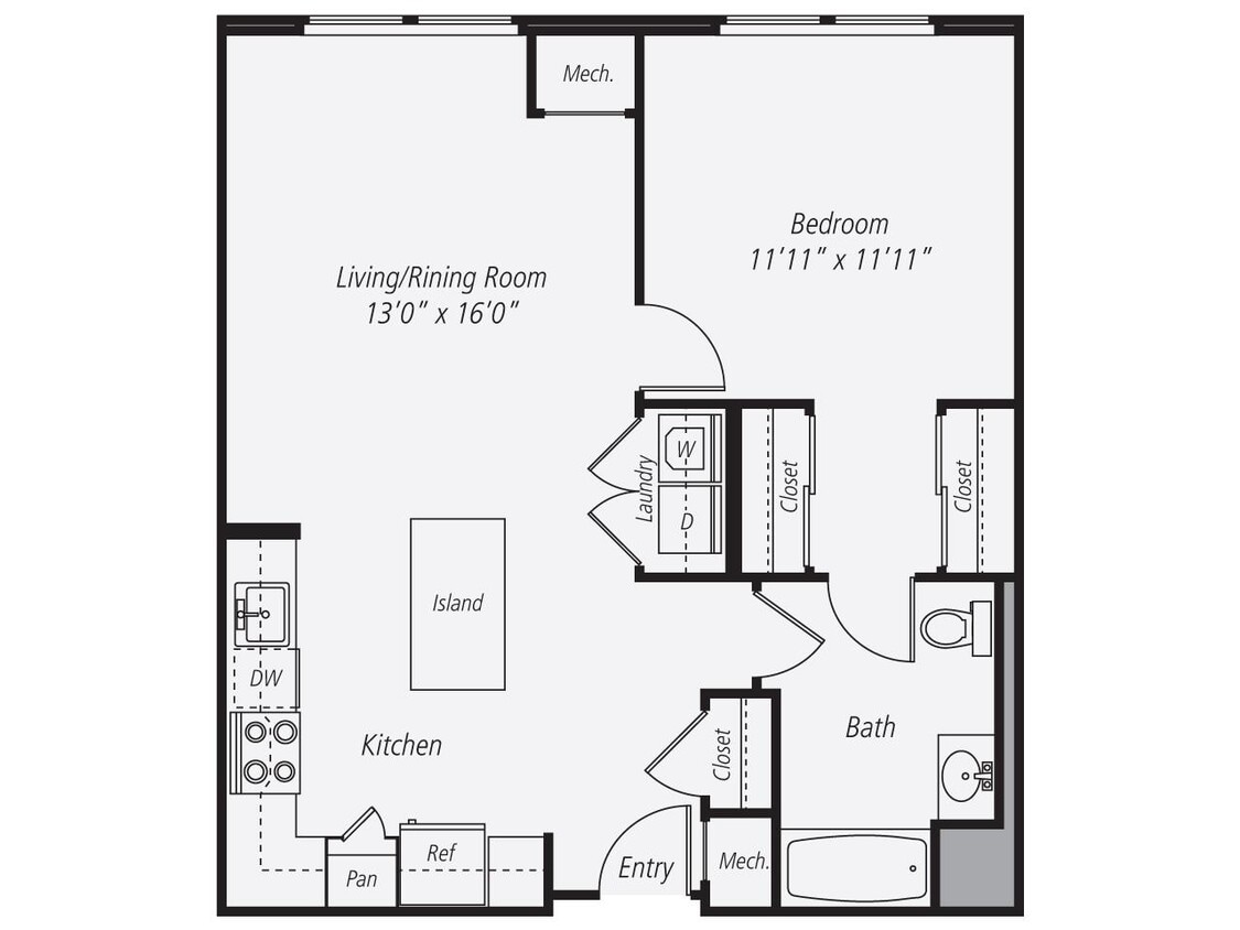 Floor Plan - Furnished-f-A1-716