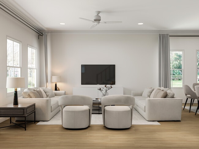 2 Bedroom Living Room - Richland Village