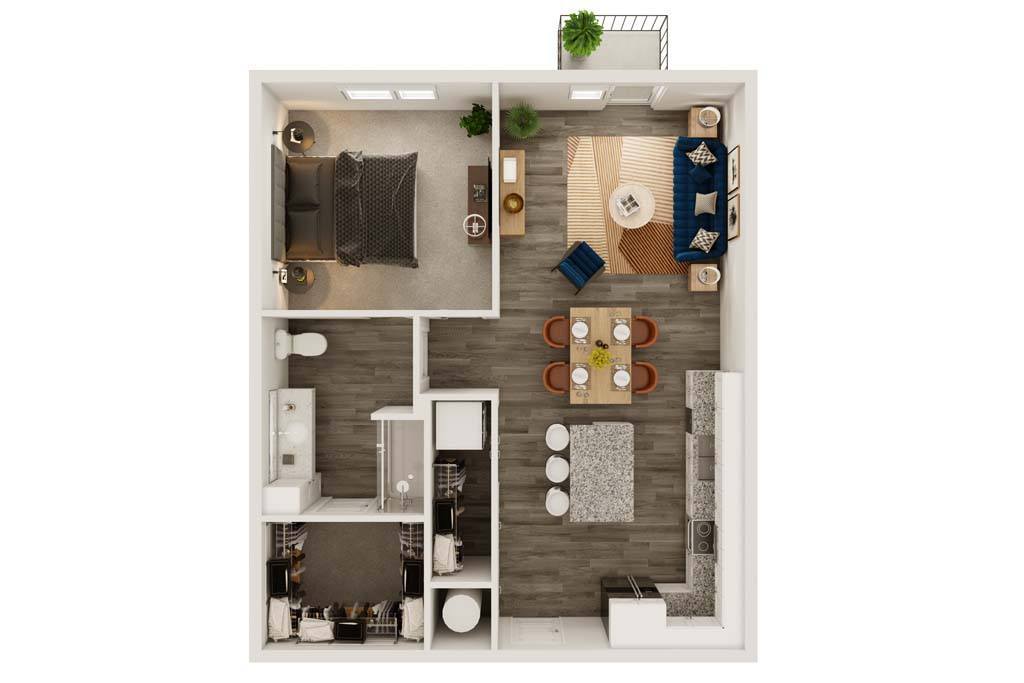 Floor Plan - A7 - SECOND AVE