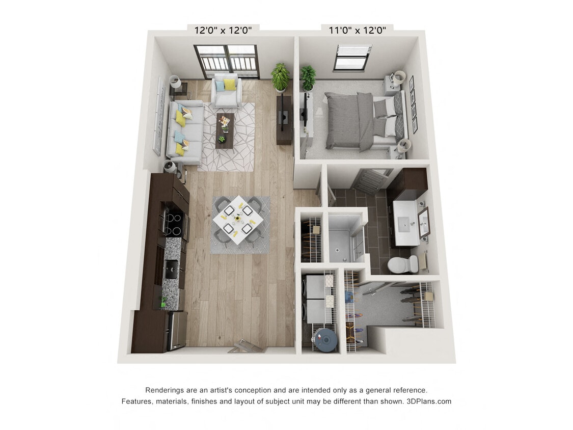 Floor Plan - The Tyler - A3