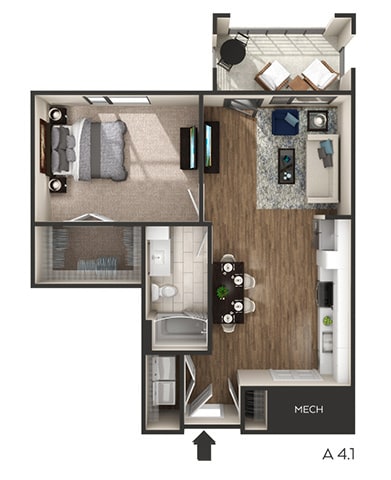 Floor Plan - Poppleton