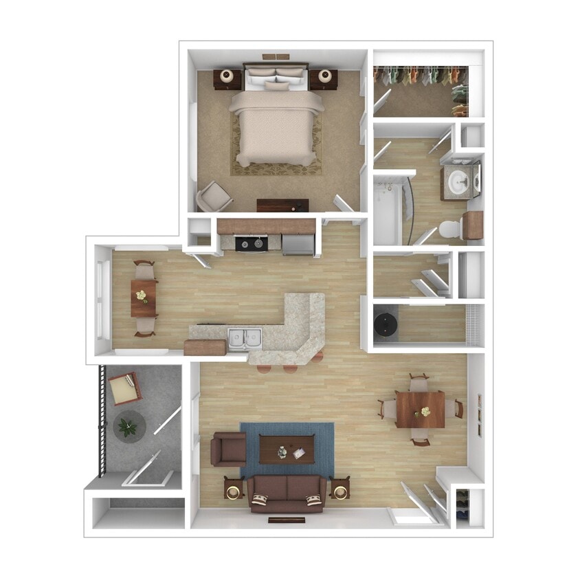 Floor Plan - A1B