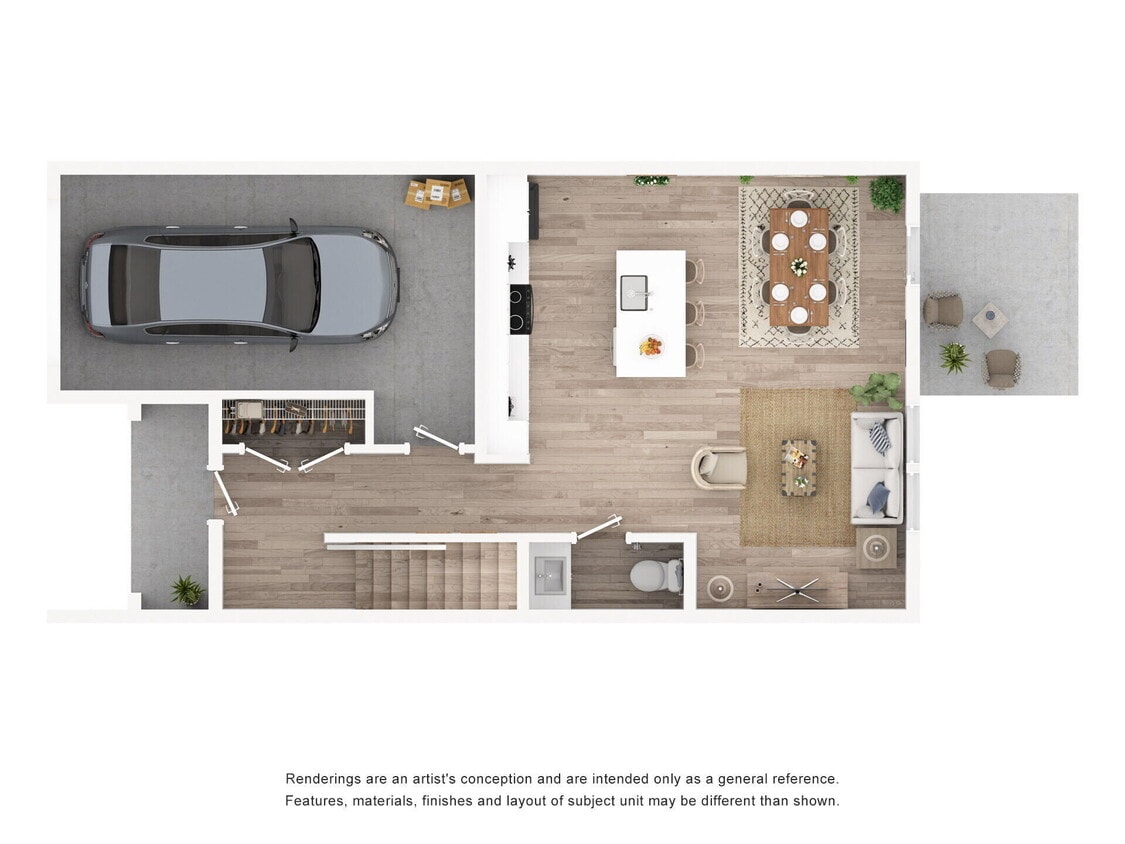 Floor Plan - Townhome F2