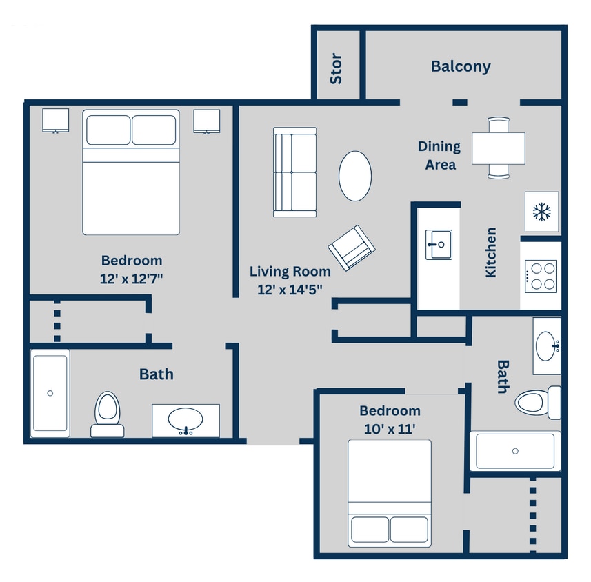 Floor Plan - Plan F