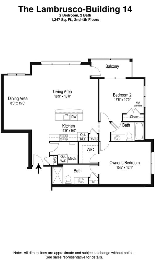 Floor Plan - Lambrusco
