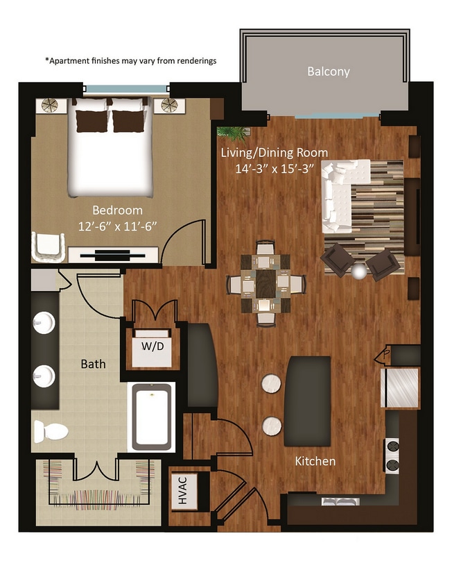 A16 851 sqft - A16-R