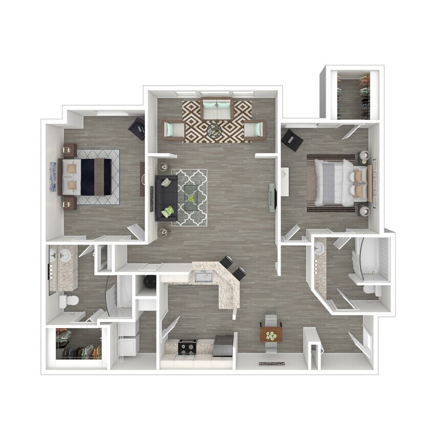 Floor Plan - Rivercrest with Sunroom