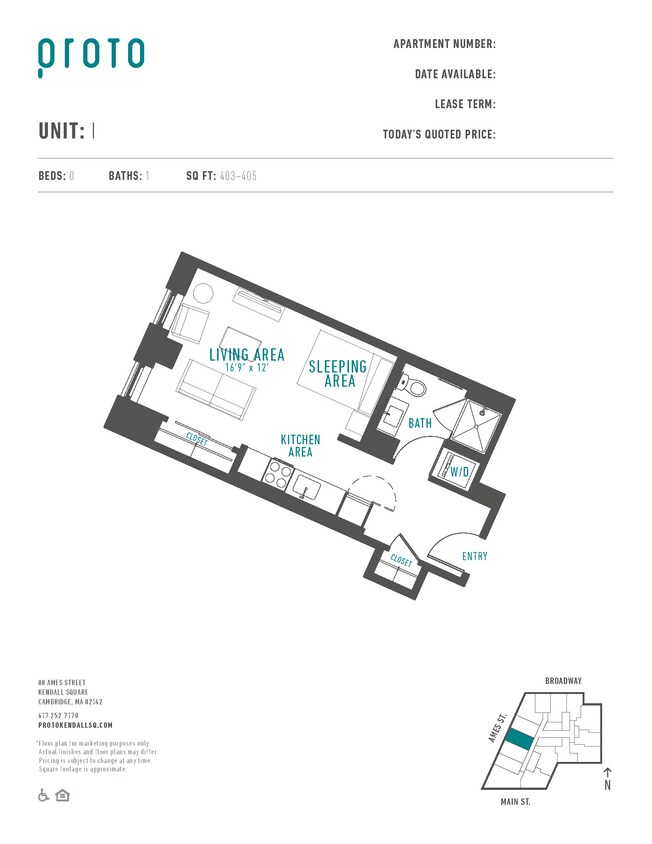 Floor Plan - Studio-I